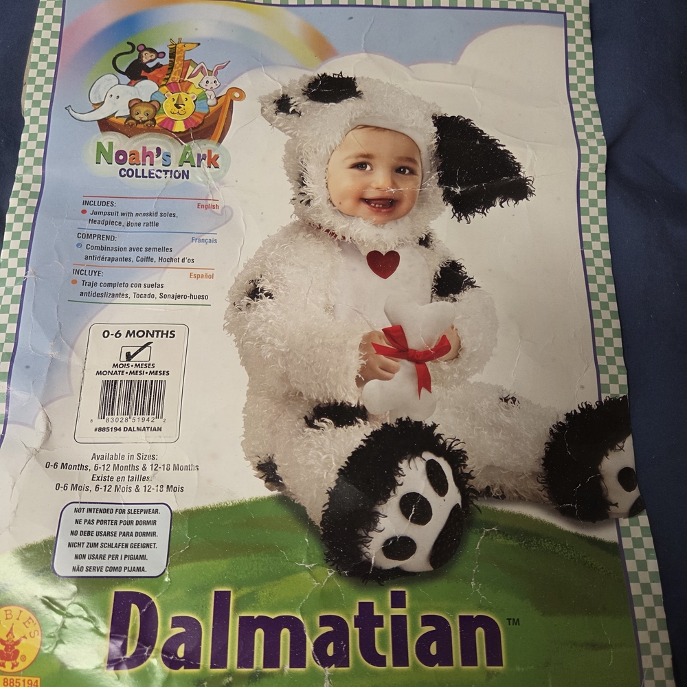Dalmatian Baby Costume